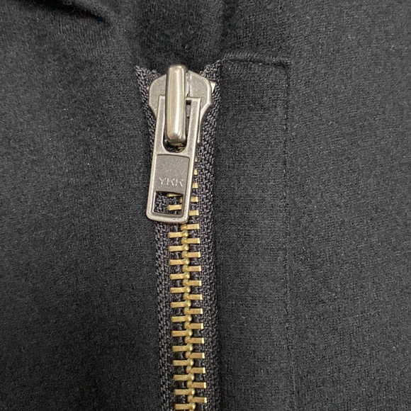 Helmut Lang Sonar Wool Vest w/ Asymmetrical Zipper Front and Side Slide Pockets - Picture 8 of 16